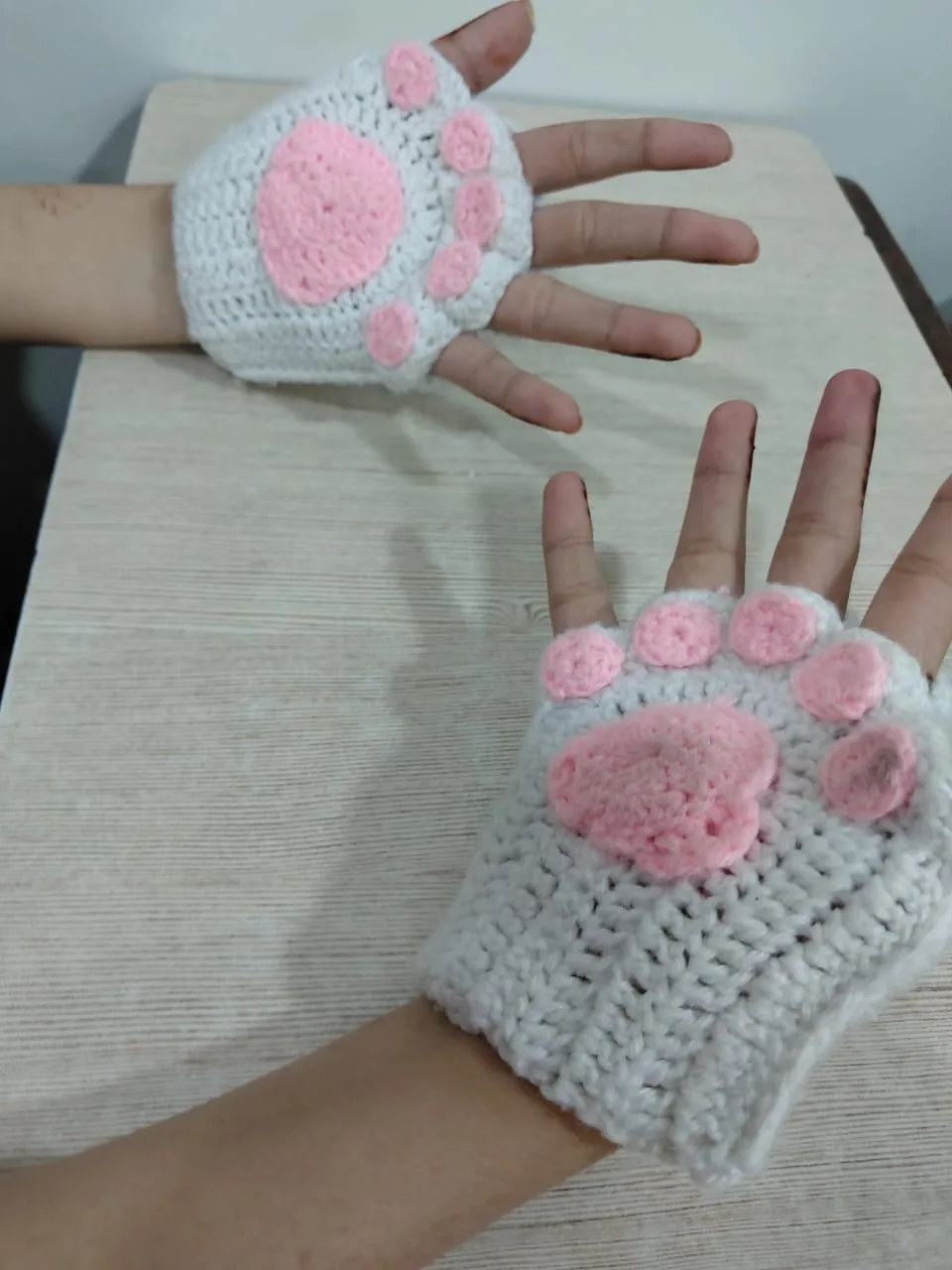 CROCHET MEOW PAWS🧤